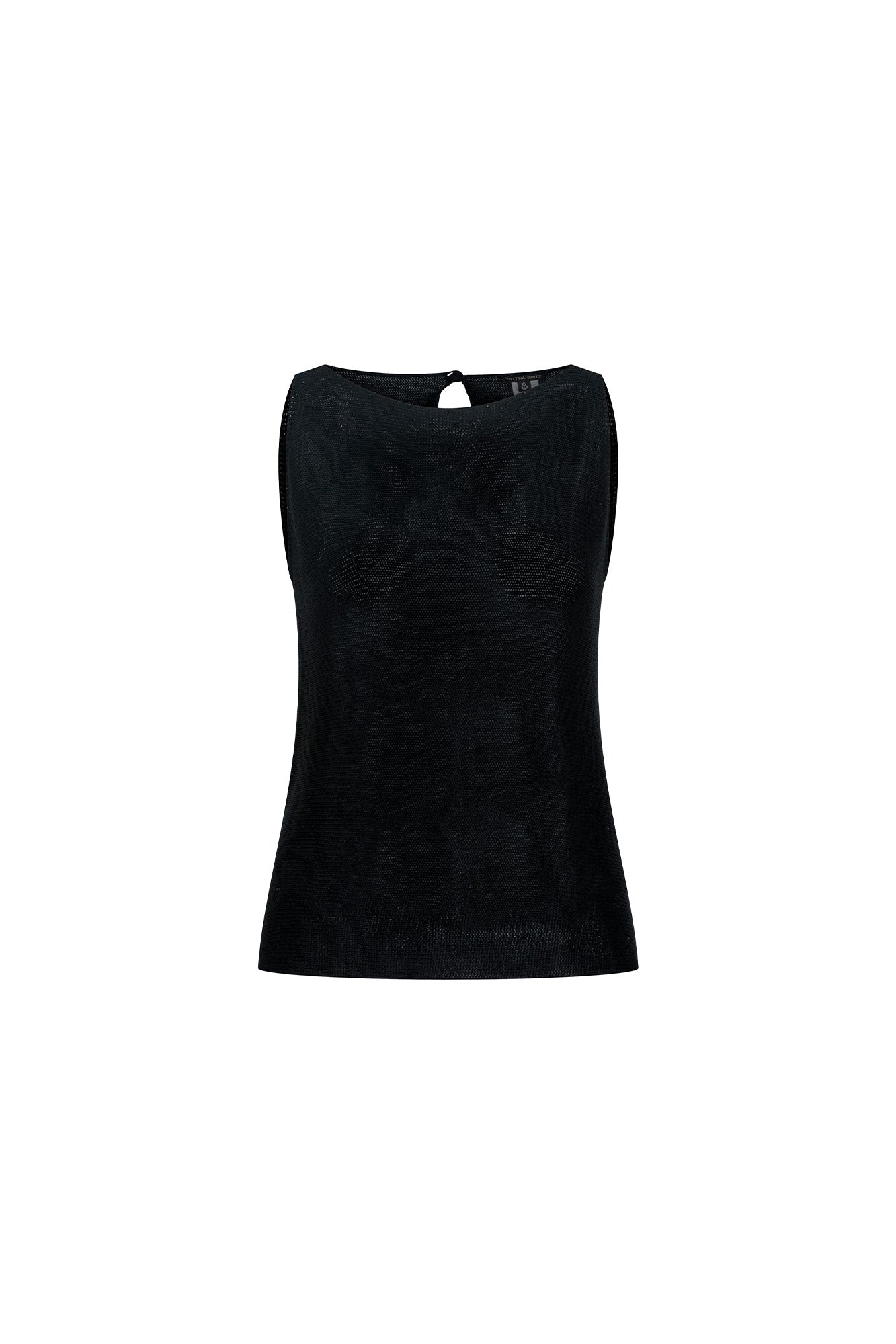 Top Petite Brillos Negro