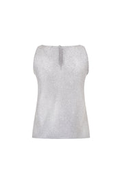 TOP PETITE LENTEJUELA GRIS