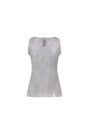 TOP PETITE LENTEJUELA PLATA