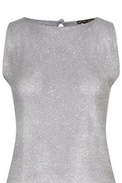 TOP PETITE LENTEJUELA PLATA