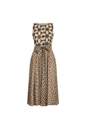 VESTIDO CINTA CINTURA TIRA EST CALEI