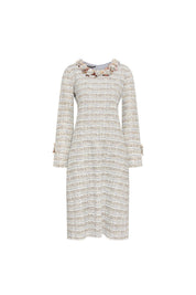 Vestido Michell Flor Ramita Tweed – vista frontal