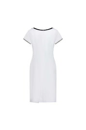 VESTIDO VALENTINA PEDRERIA NACAR