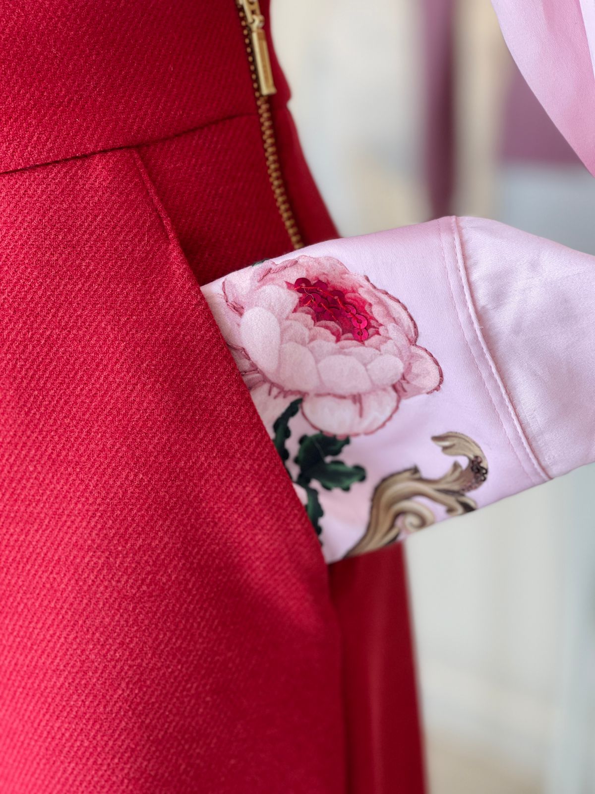 CAMISA SOL MARIA ANTONIETA ROSADO