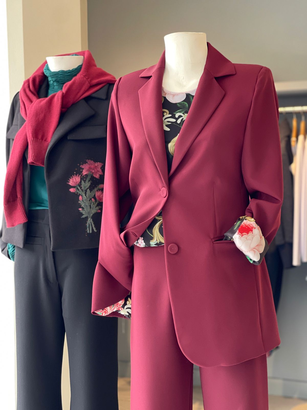 BLAZER LARGO VINOTINTO