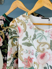 TOP MALLITA EST ROSAS NEGRO