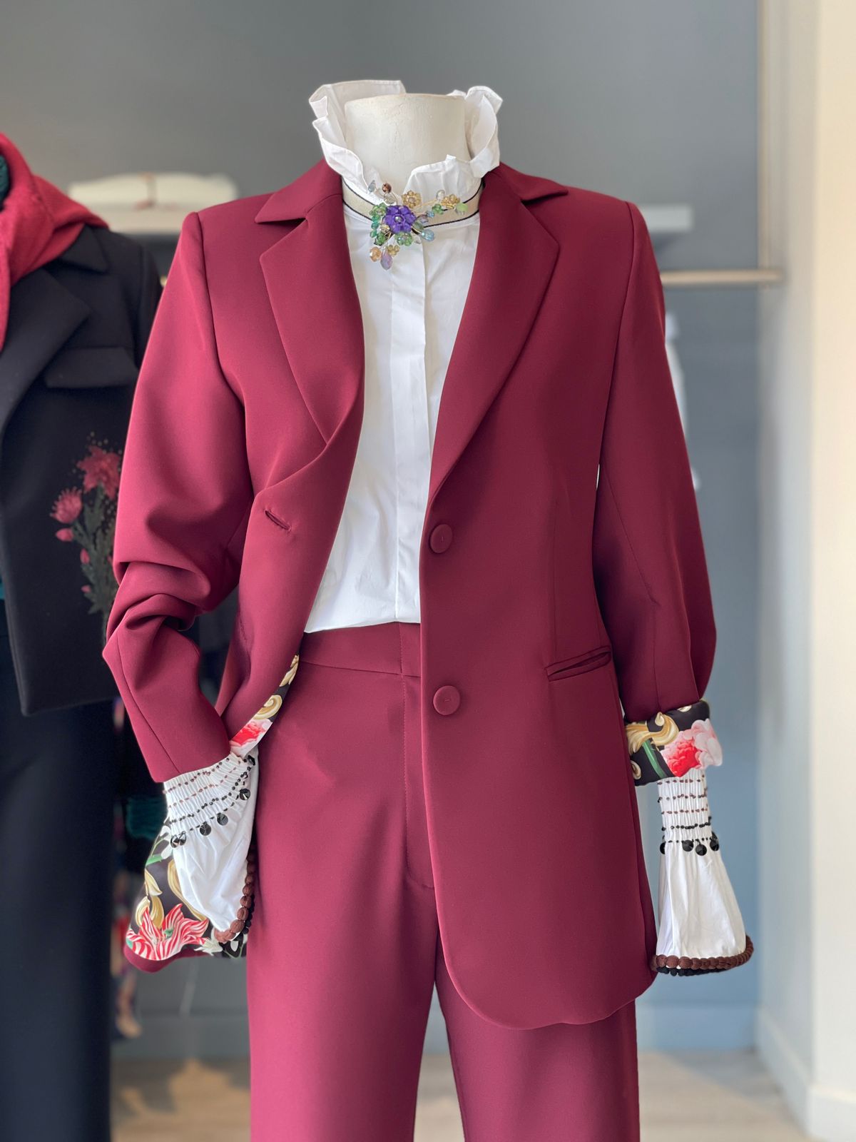 BLAZER LARGO VINOTINTO