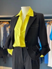 Blazer Juan Cartoon Negro